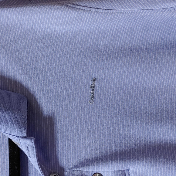 Calvin Klein Liquid Touch Polo T Shirt - Picture 5 of 5